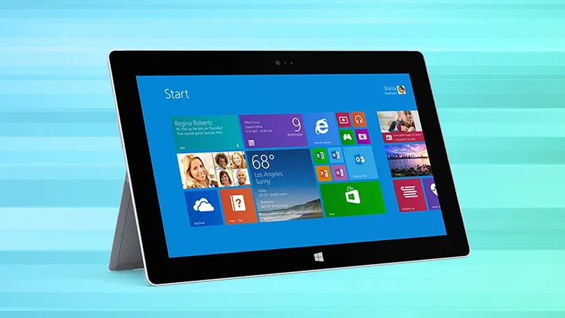 ASUS VivoTab RT tablet running Windows RT